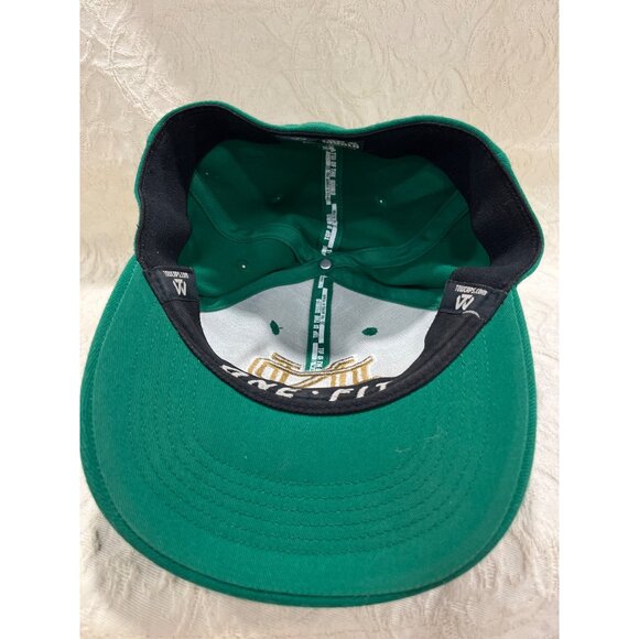 Notre Dame Fighting Irish Green One-Fit Hat By Top Of The World - Picture 4 of 12